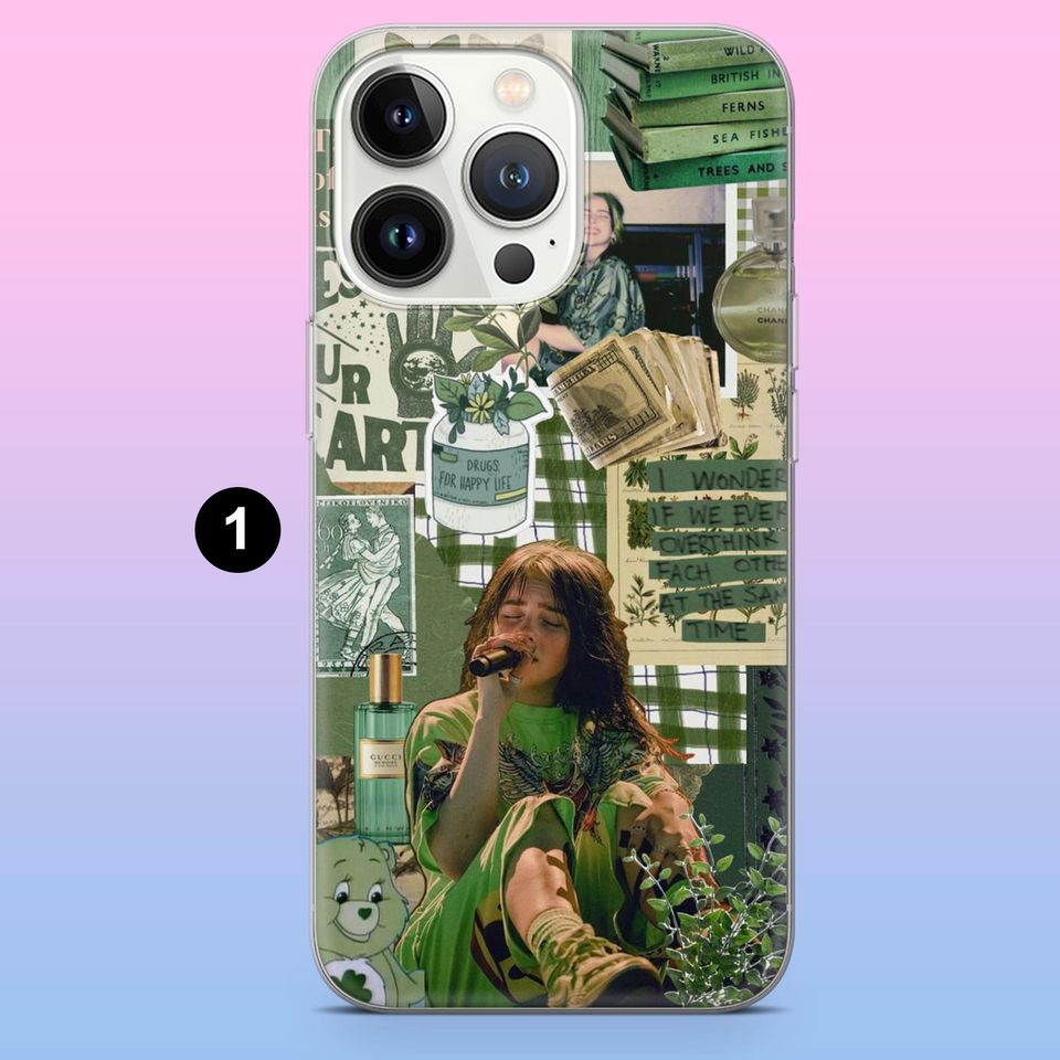 Billie Eilish Phone Case for iPhone 17 Pro, 16, 15, 14, 13, 12