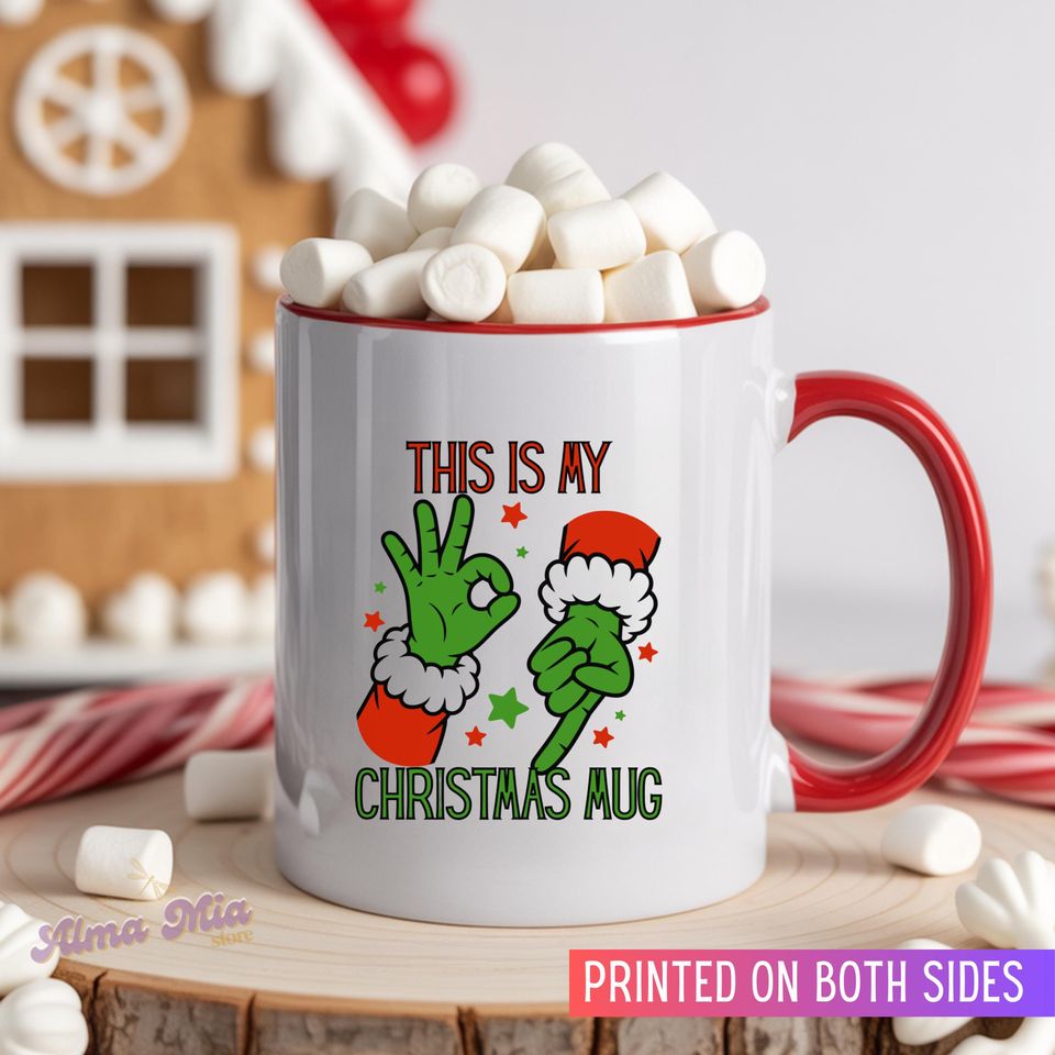 67 Christmas Meme Mug | Funny Ceramic Holiday Cup