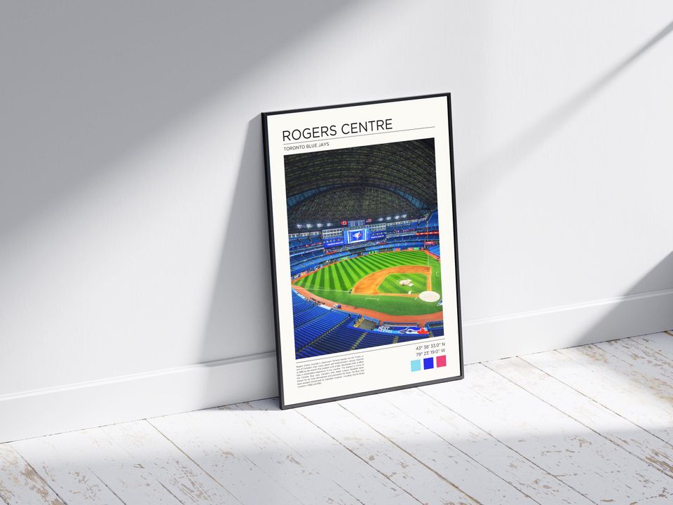 Toronto Blue Jays 2025 World Series Rogers Centre Poster