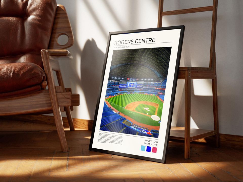 Toronto Blue Jays 2025 World Series Rogers Centre Poster