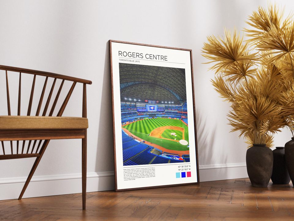 Toronto Blue Jays 2025 World Series Rogers Centre Poster