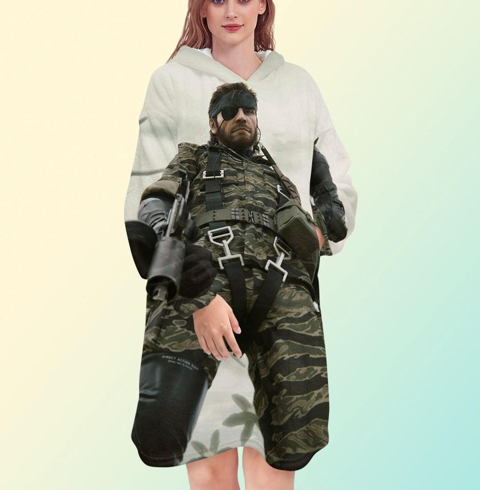 Metal Gear Solid Blanket Hoodie