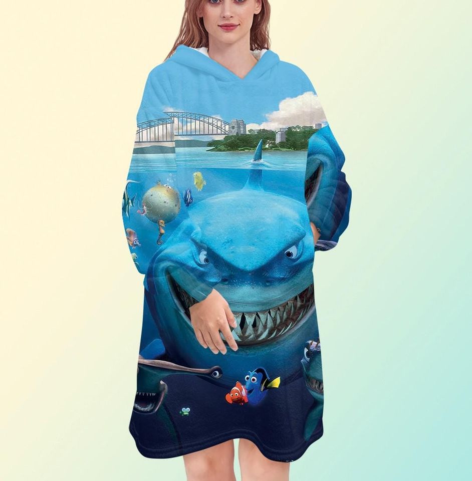 Finding Nemo Blanket Hoodie