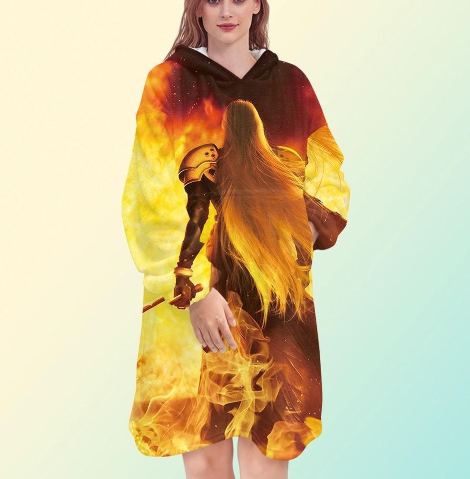 Final Fantasy VII Remake Sephiroth Blanket Hoodie