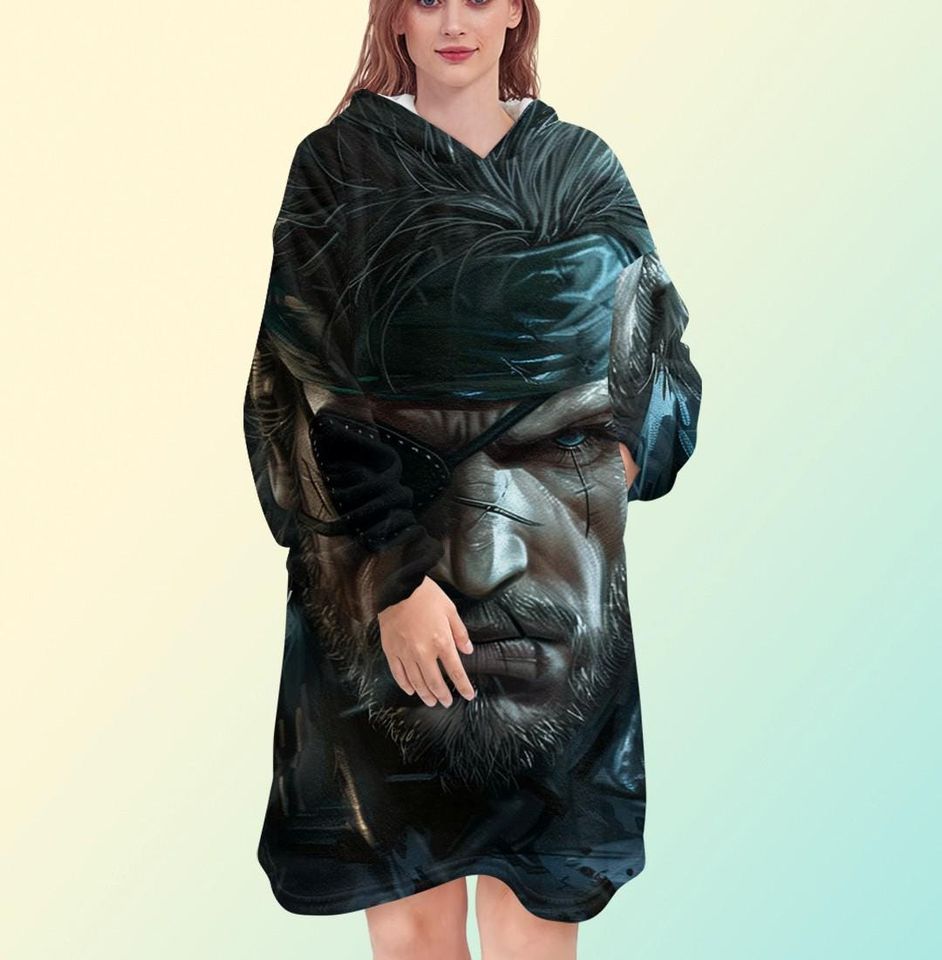 Metal Gear Solid Blanket Hoodie
