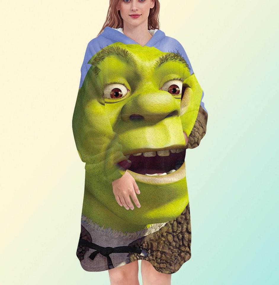 Shrek Blanket Hoodie
