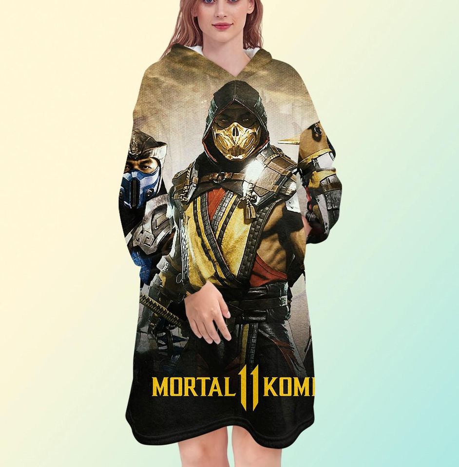 Mortal Kombat 11 Blanket Hoodie
