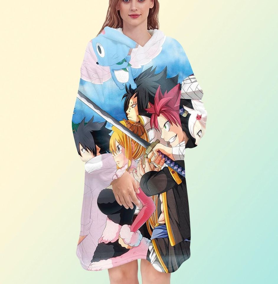 Fairy Tail Blanket Hoodie