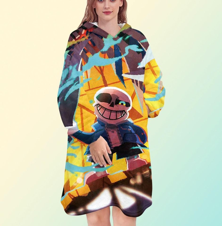 Undertale Sans Blanket Hoodie