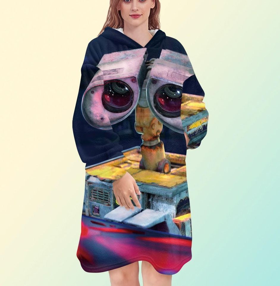 Wall-e Blanket Hoodie