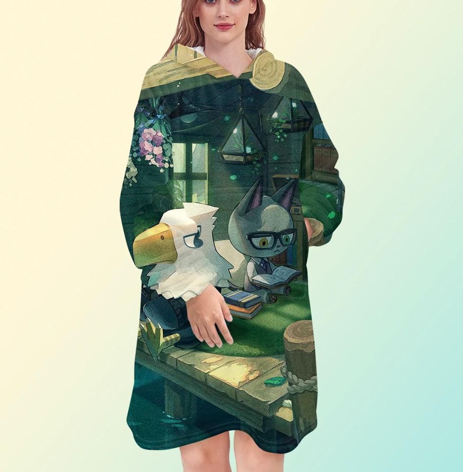 Animal Crossing Blanket Hoodie