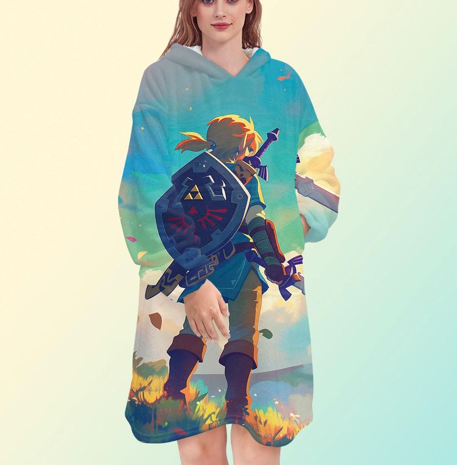 The Legend of Zelda Blanket Hoodie