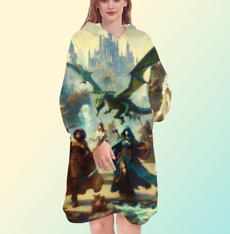 Dungeons & Dragons Blanket Hoodie