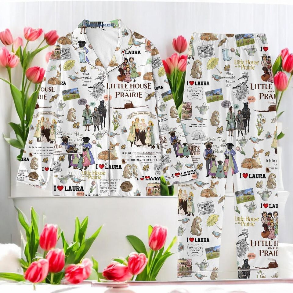 Little House On The Prairie Pajama Set
