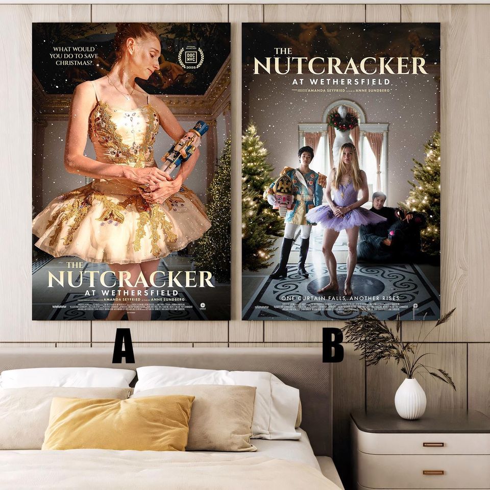 The Nutcracker at Wethersfield 2025 Poster - Vintage, Frameless,  Holiday Gift