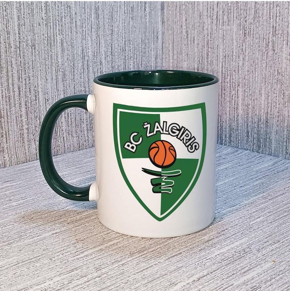 Zalgiris Basketball Team Logo Mug
