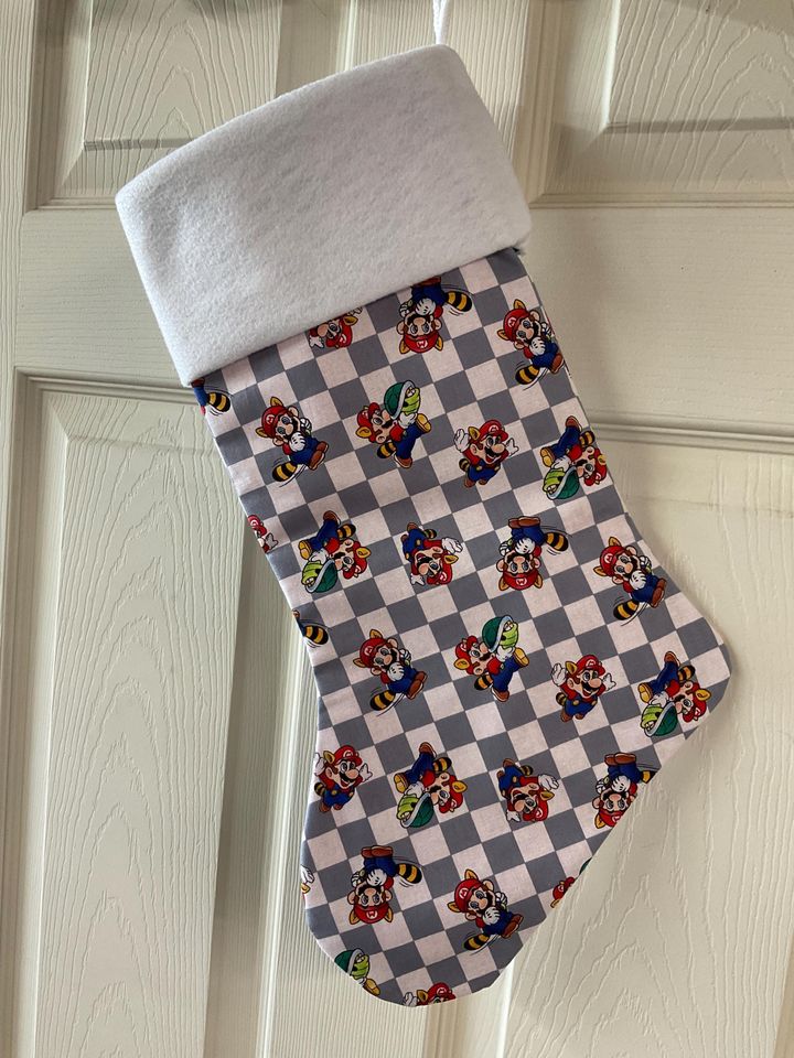 Super Mario Christmas Stocking