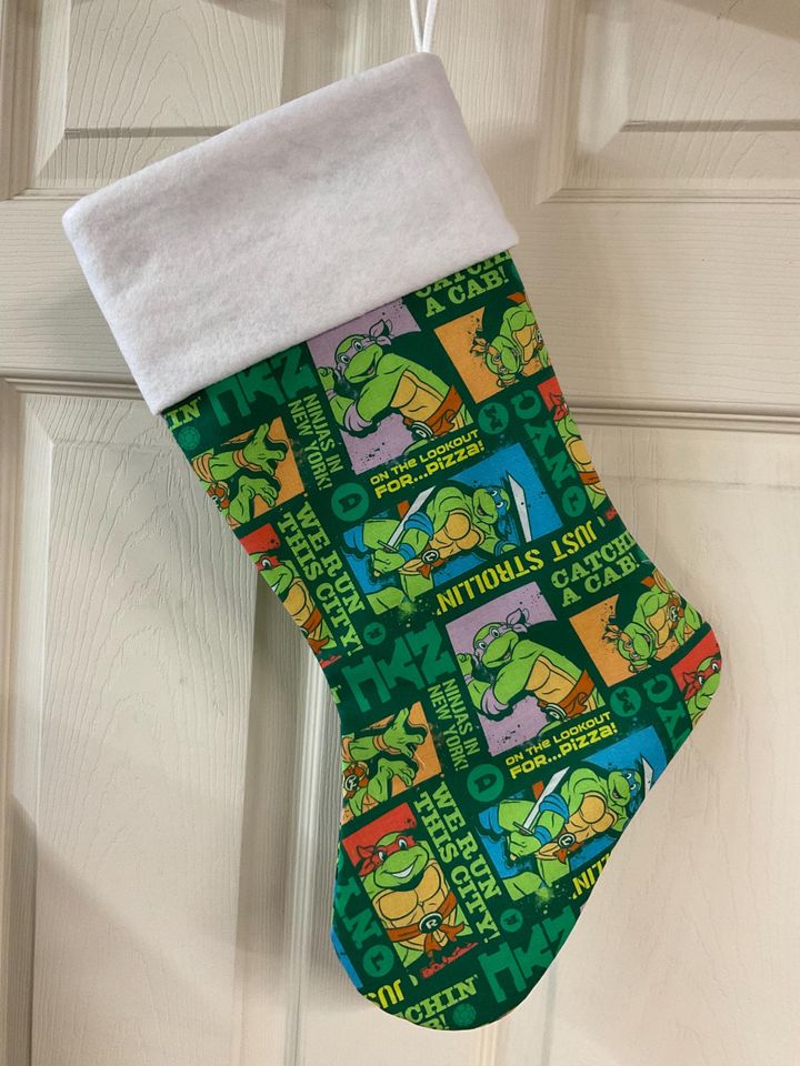 Ninja Turtles Christmas Stocking