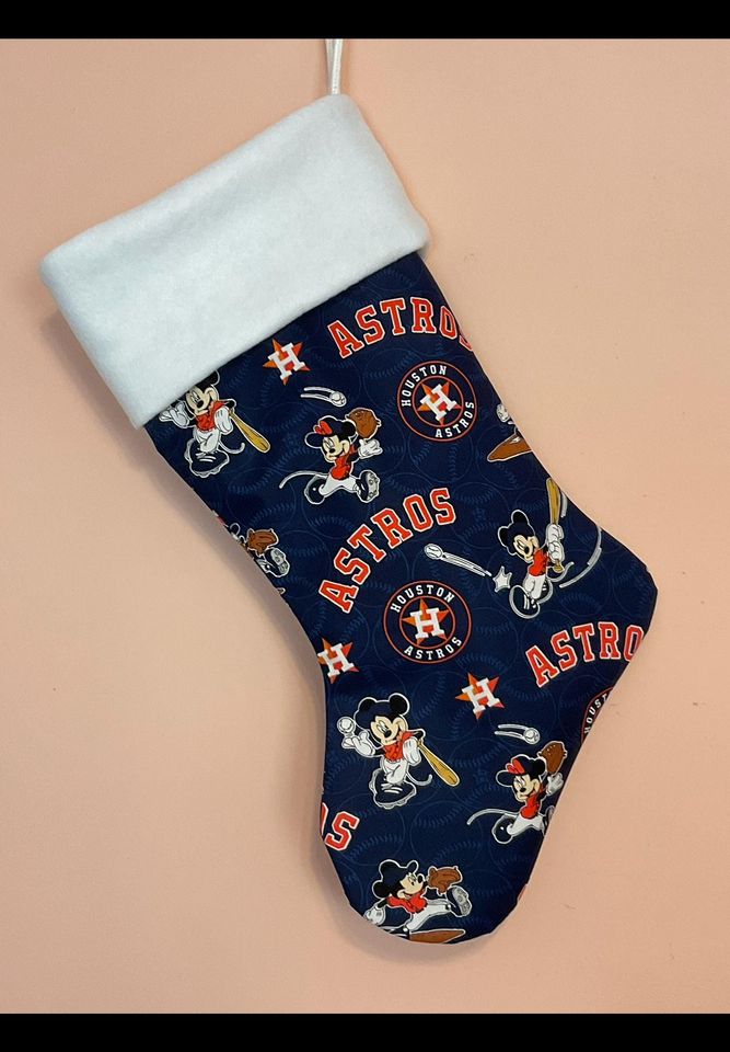 Houston Astros Mickey Christmas Stocking