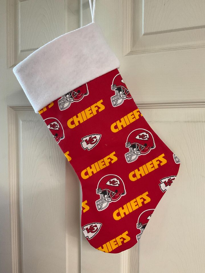 Kansas City Chiefs Christmas Stocking