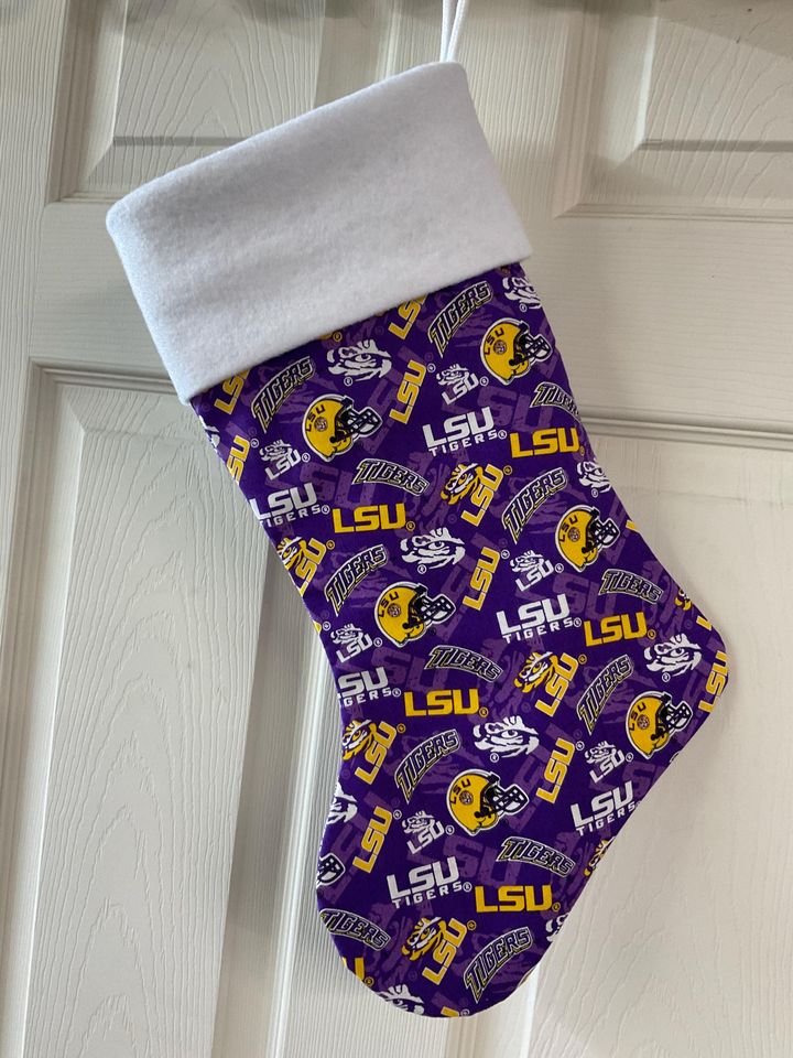 LSU  Christmas Stocking