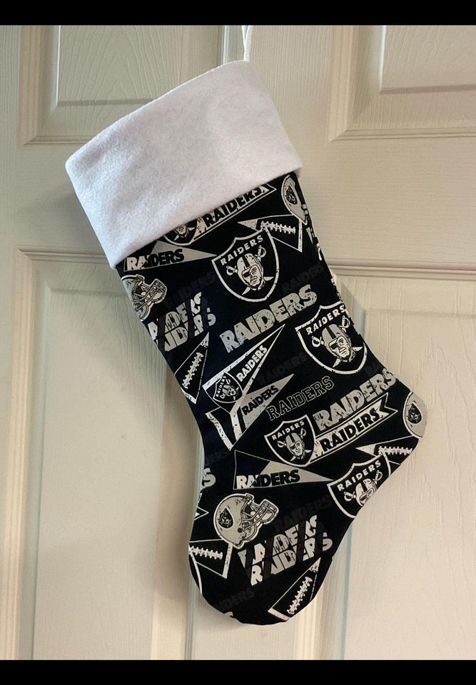 Las Vegas Raiders Christmas Stocking