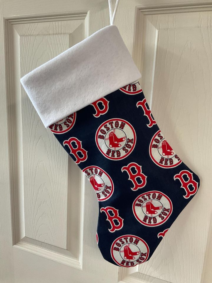 Boston Red Sox Christmas Stocking
