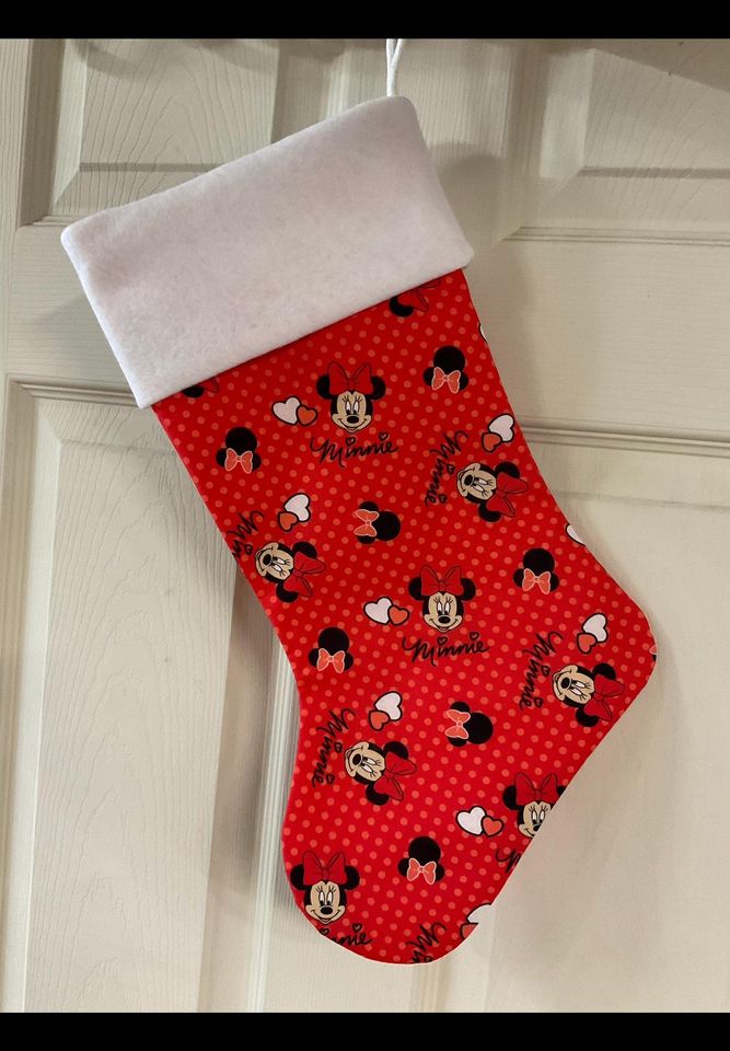 Minnie Christmas Stocking