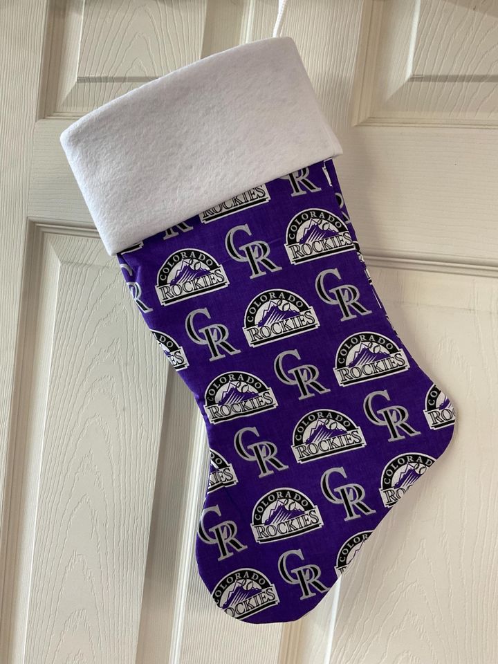 Colorado Rockies Christmas Stocking