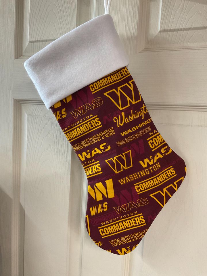 Washington Commanders Christmas Stocking