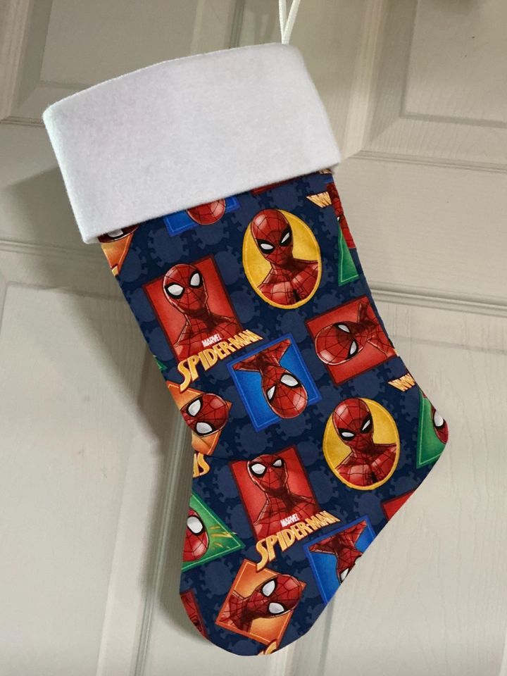 Spider Man Christmas Stocking