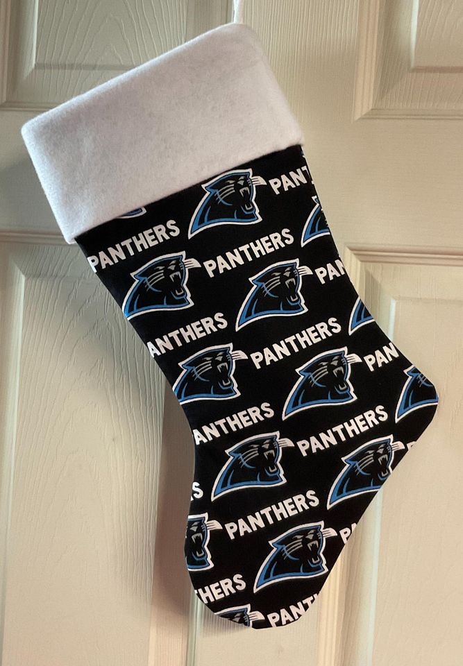 Carolina Panthers Christmas Stocking