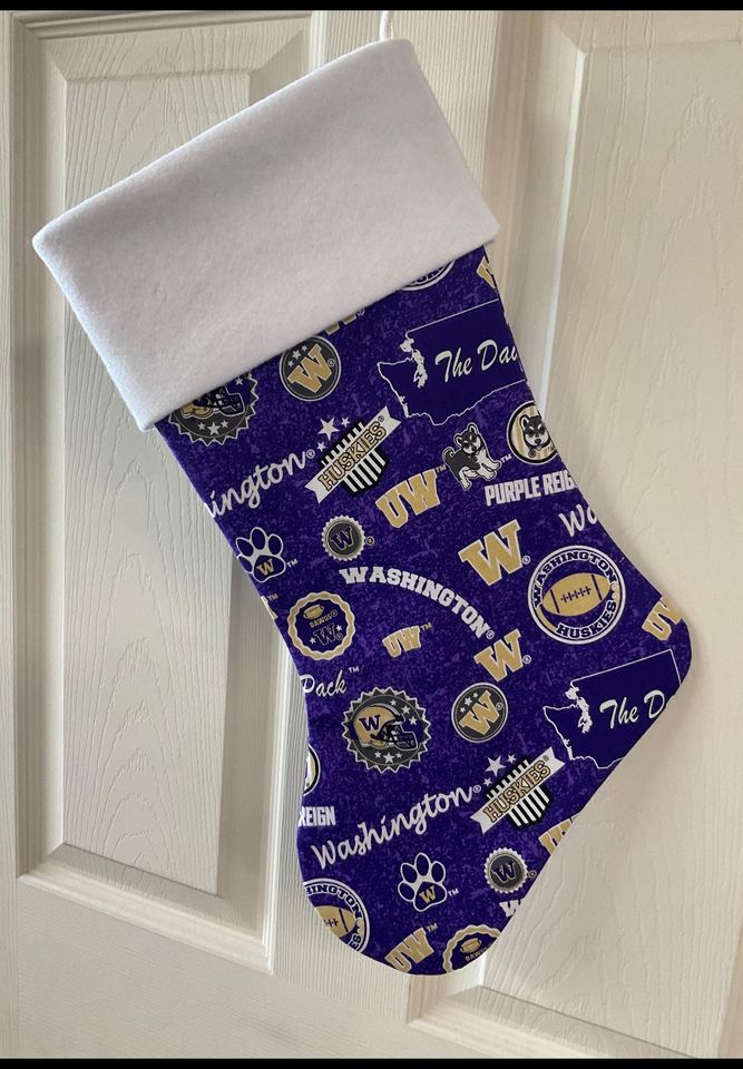 Washington Huskies Christmas Stocking