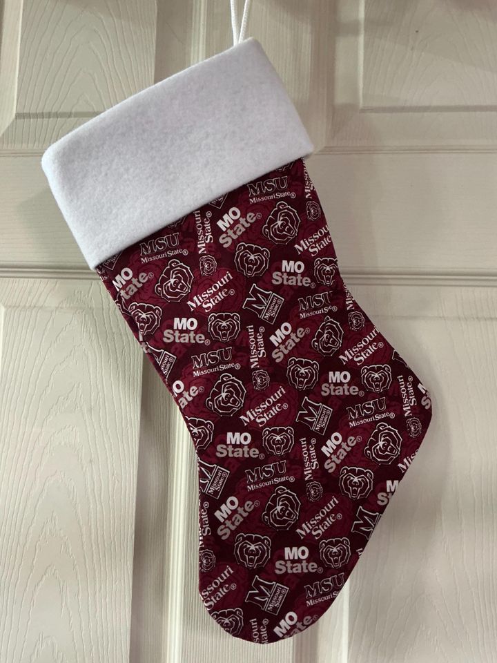 Missouri State University Christmas Stocking