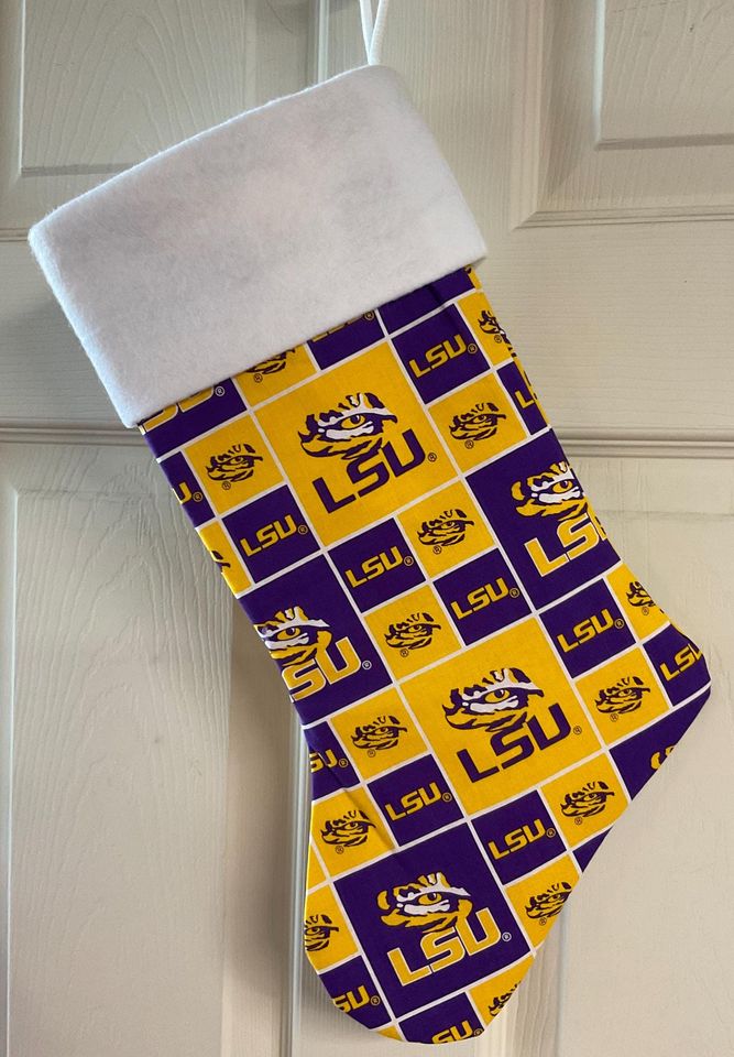 LSU Christmas Stocking