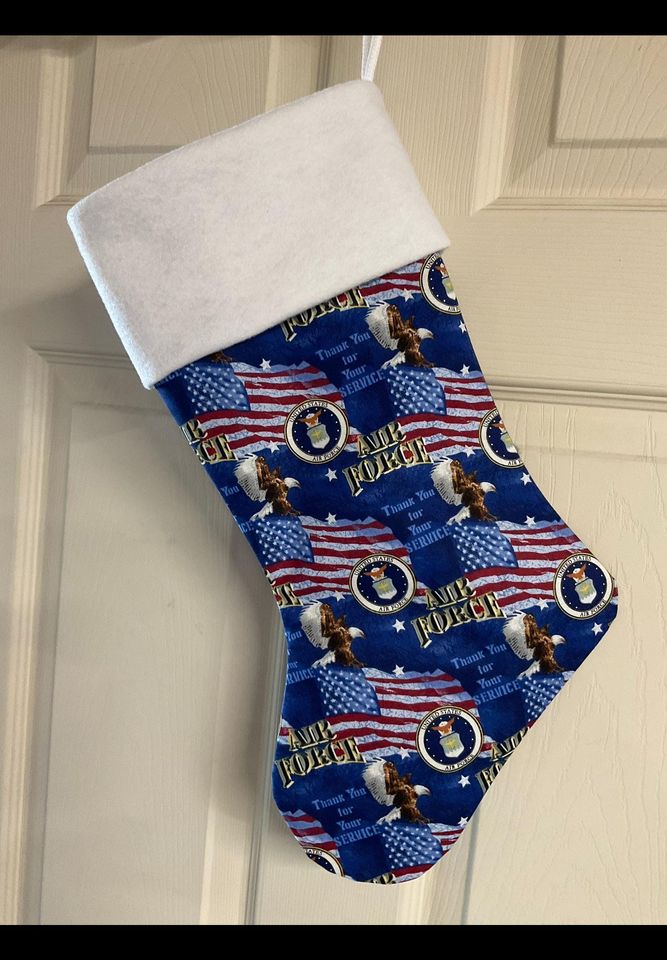 US Air Force Christmas Stocking