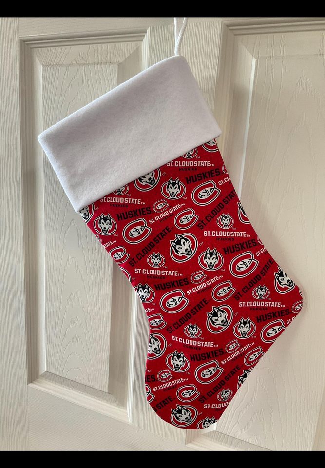 Saint Cloud Statr Christmas Stocking