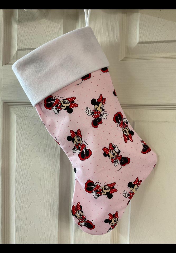 Minnie Christmas Stocking