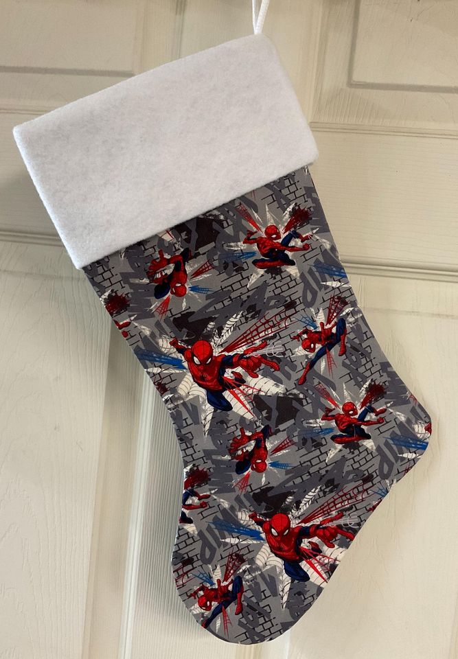 Spider Man Christmas Stocking