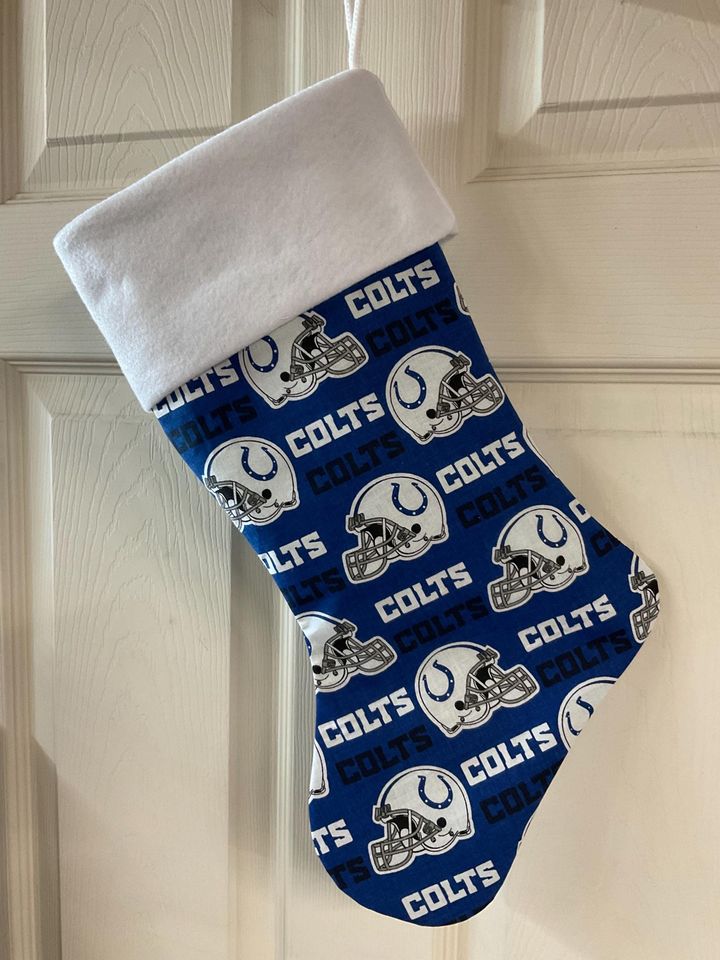 Indianapolis Colts Christmas Stocking