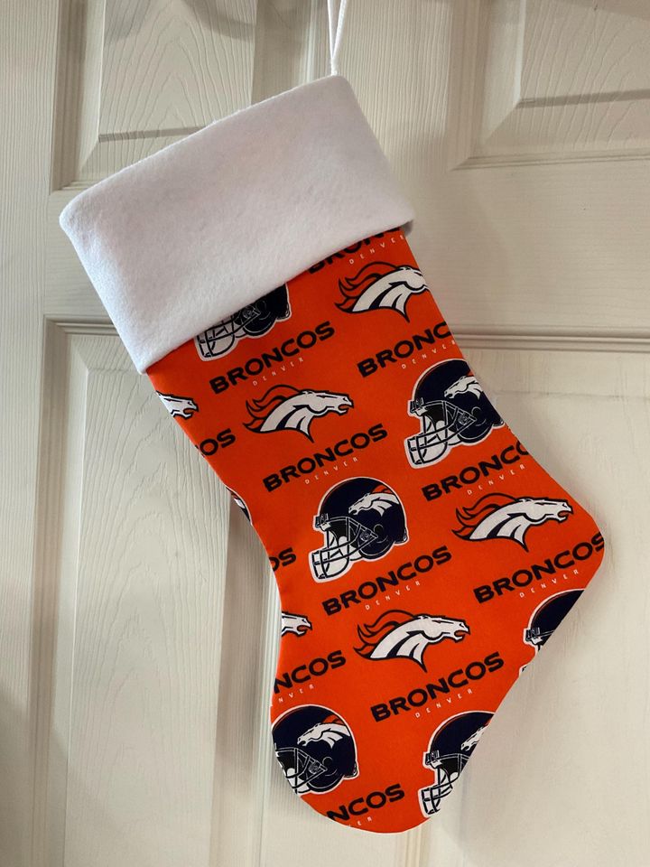 Denver Broncos Christmas Stocking