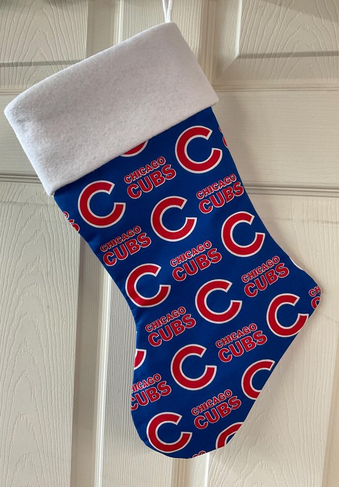 Chicago Cubs Christmas Stocking