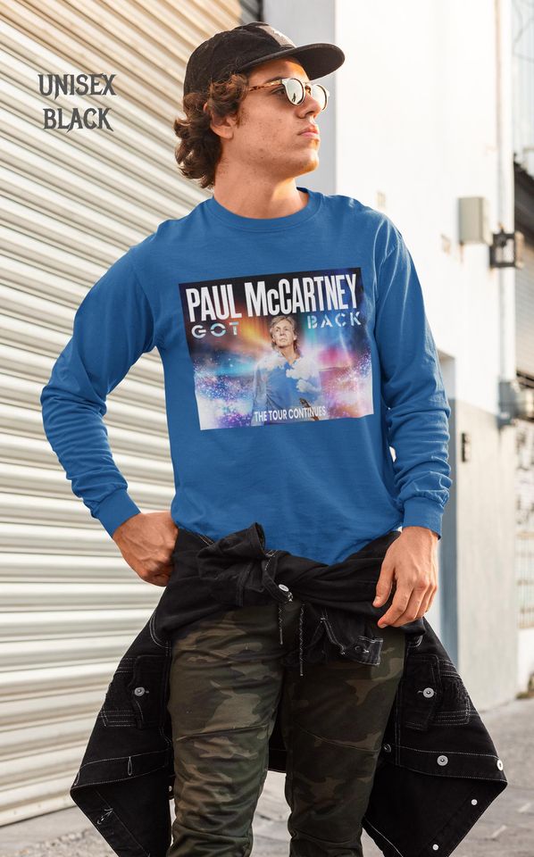 P mccartney Got Back Tour Long Sleeve T-Shirt