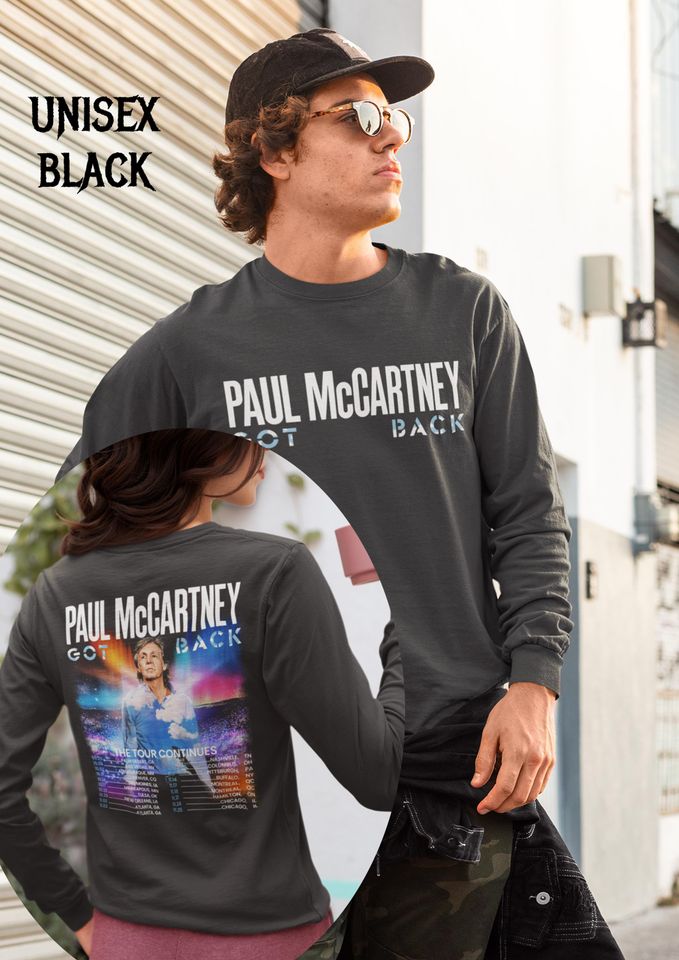 P mccartney Got Back Tour Long Sleeve T-Shirt