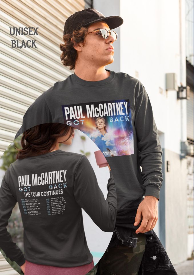 P mccartney Got Back Tour Long Sleeve T-Shirt