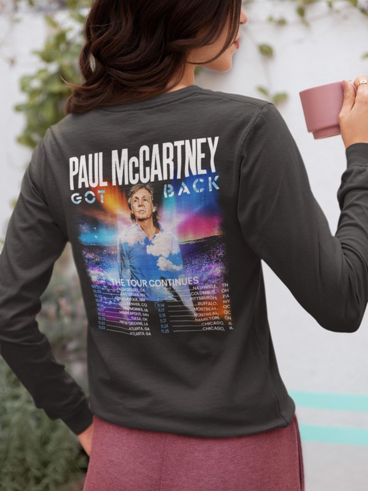 P mccartney Got Back Tour Long Sleeve T-Shirt