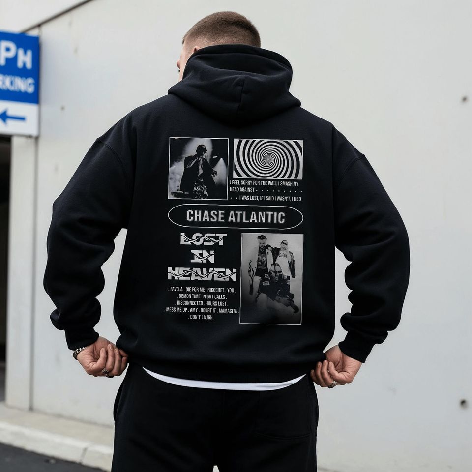 Chase Atlantic Hoodie - Album Back Design - Unisex Music Lover Hoodie - Christmas Gift