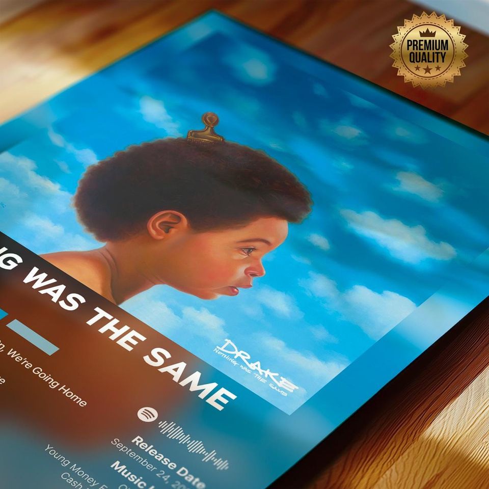 Nothing Was The Same - Drake - Premium Semi-Gloss Poster - Unframed