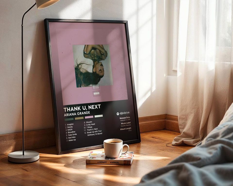 Thank U, Next - Ariana - Premium Semi-Gloss Poster - Unframed