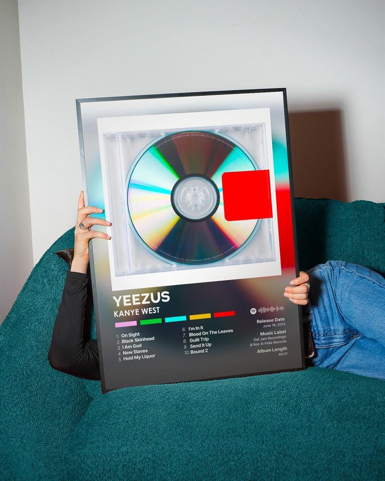 Yeezus - Kanye West - Premium Semi-Gloss Poster - Unframed